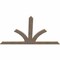 Ekena Millwork Richland Smooth Timber Gable Bracket, Douglas Fir, 84"W x 53"H x 1 1/2"D x 5 1/2"F, 15/12 Pitch GBW084X53X0206RIC00SDF - alternate 2
